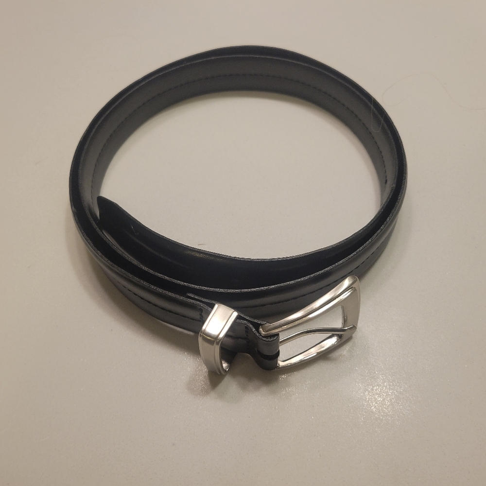 Mens leather belt